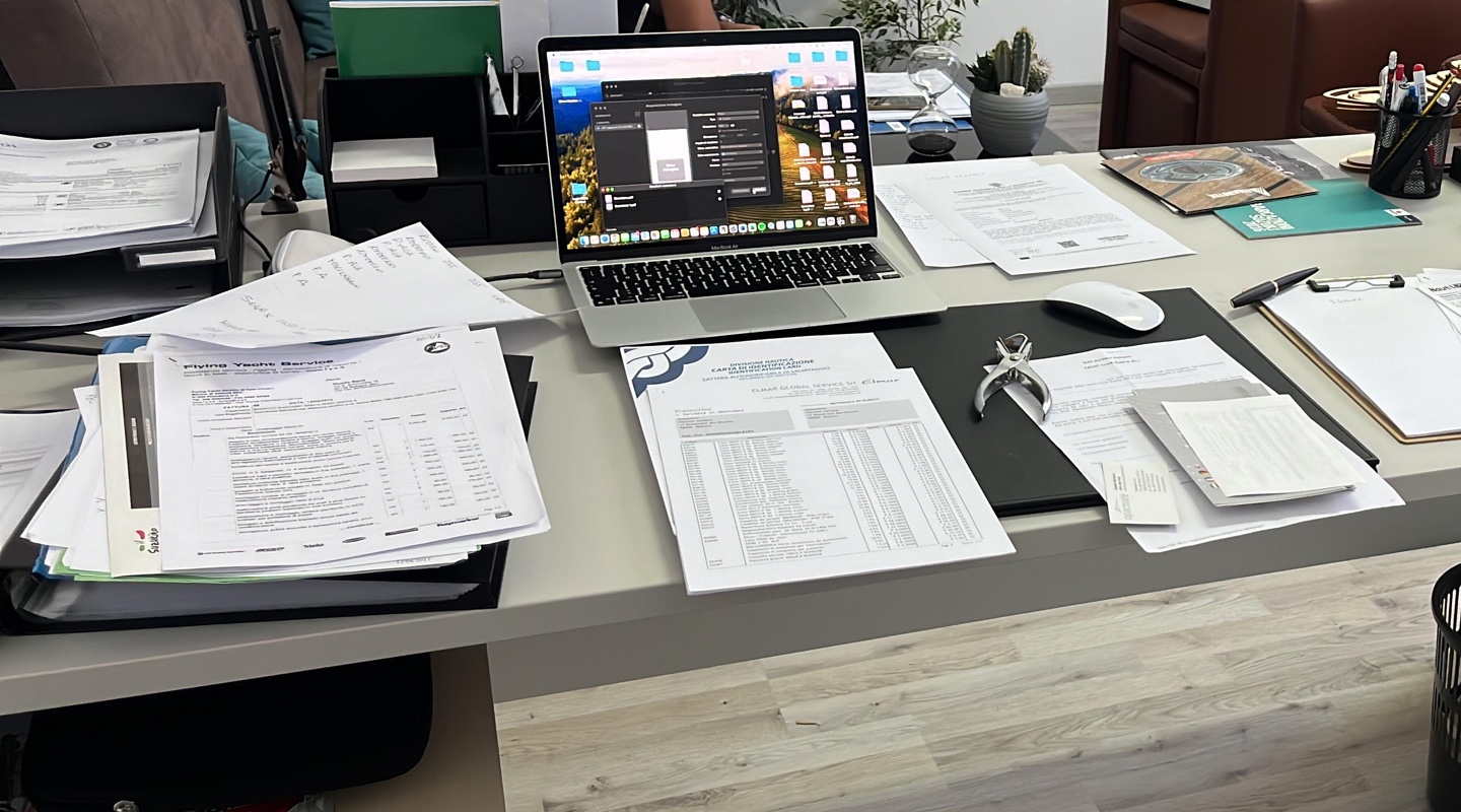 Report costi imbarcazione - Yacht Management Sardegna